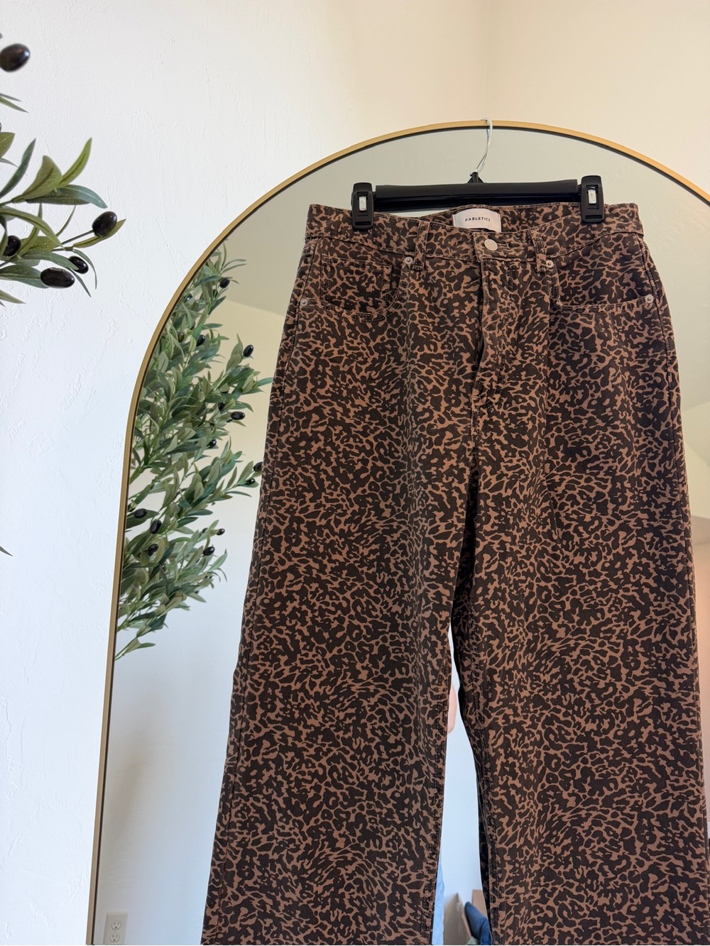 Fabletics Leopard Print Pants - Picture 5 of 7